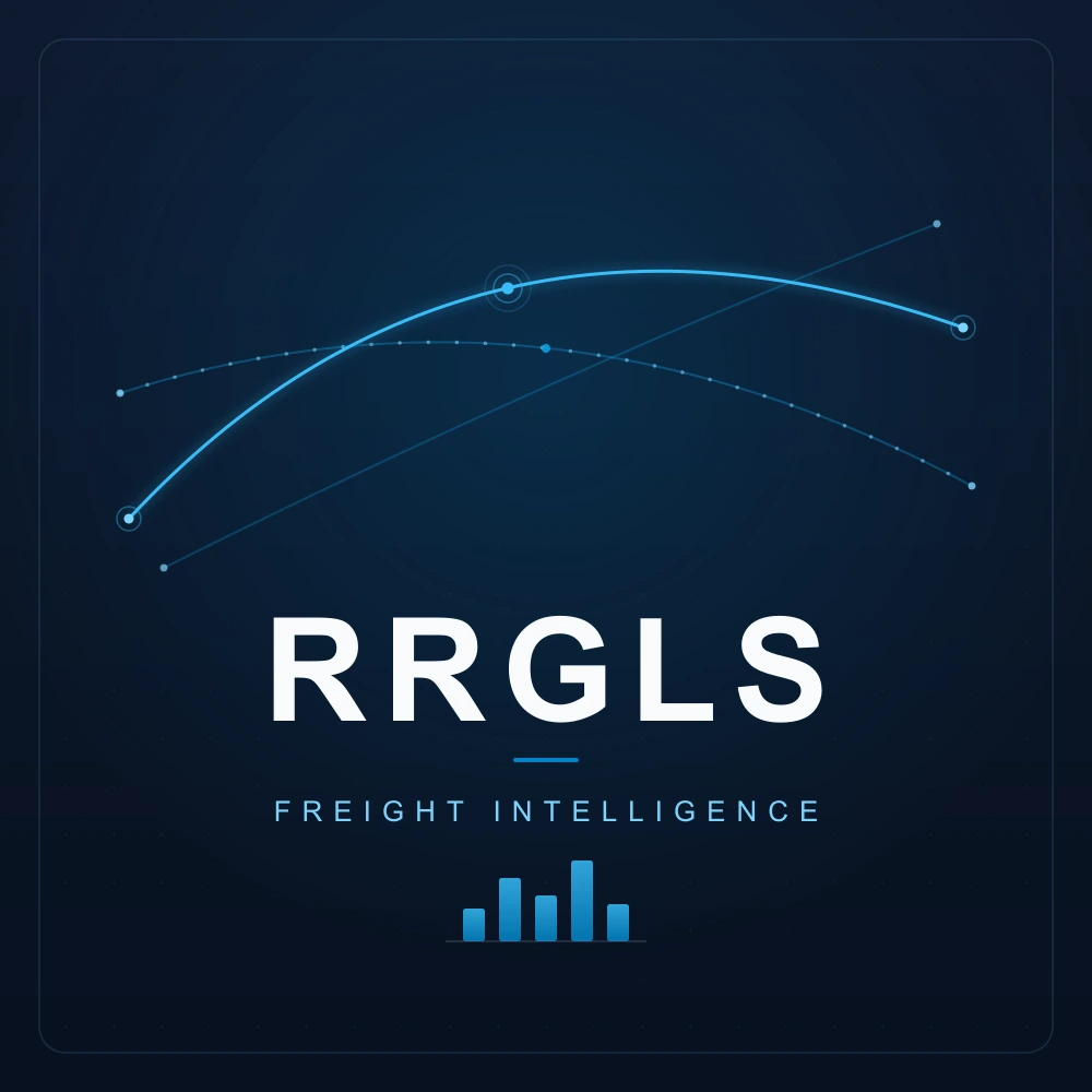 RRGLS freight intelligence platform — multi-tenant SaaS web application dashboard