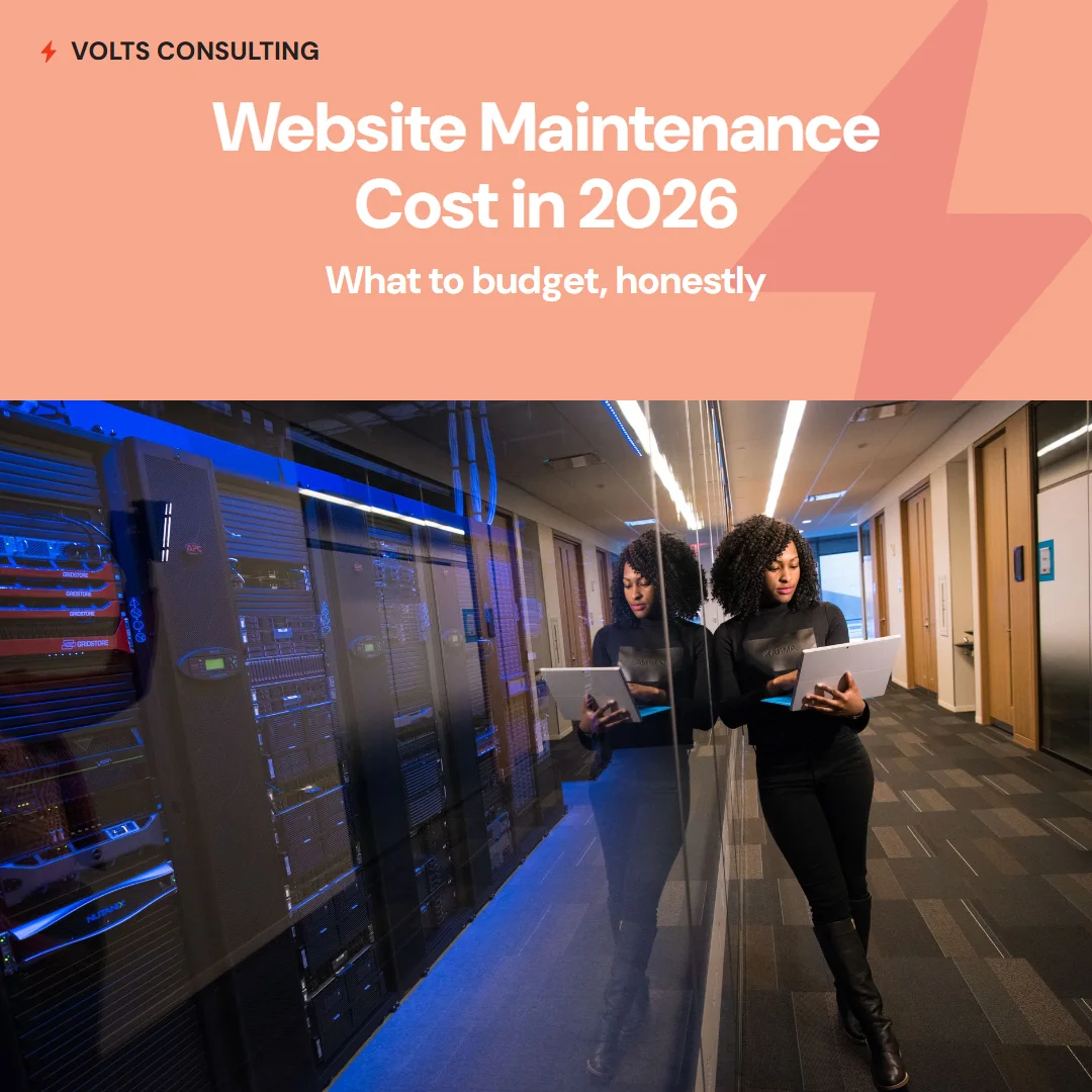Keeping a business website maintained - the updates, security, and backups behind the maintenance budget