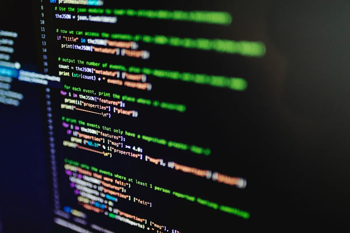 Code on a dark terminal screen - the configuration work that separates an installed Perfex CRM from a production one